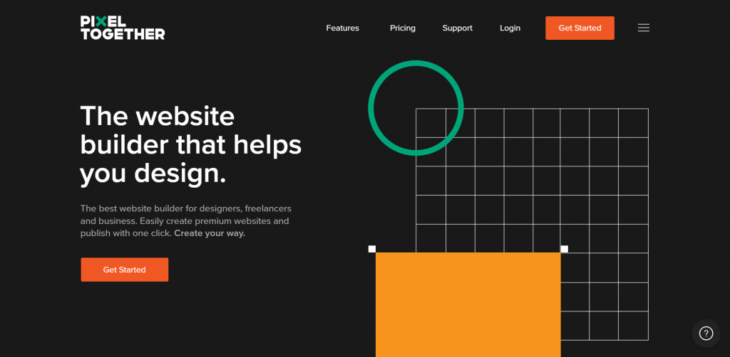 PixelTogether is a Squarespace alternative