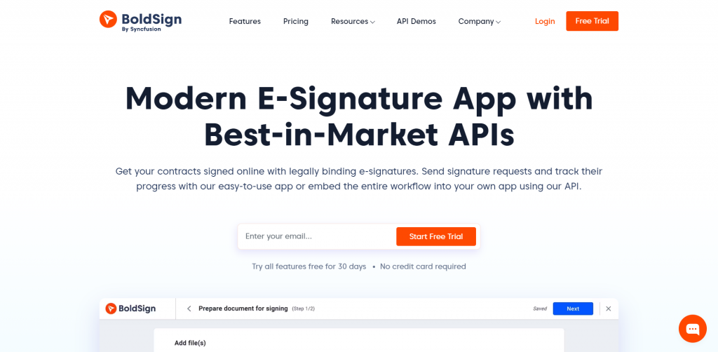 BoldSign is a DocuSign alternative