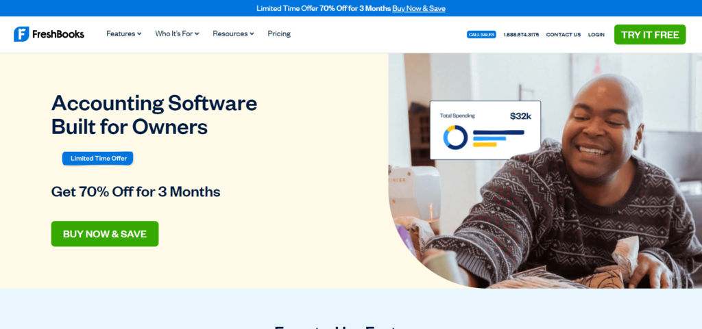 FreshBooks is a Xero alternative
