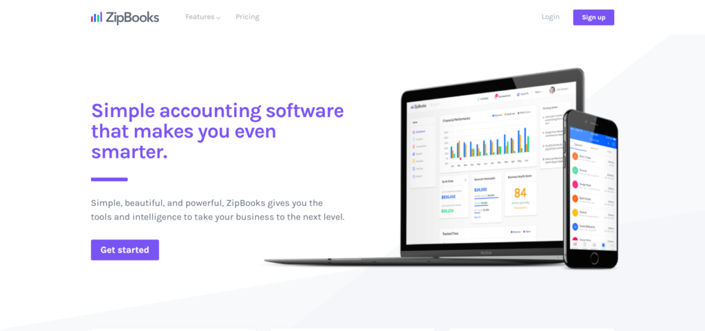 ZipBooks is a Xero alternative