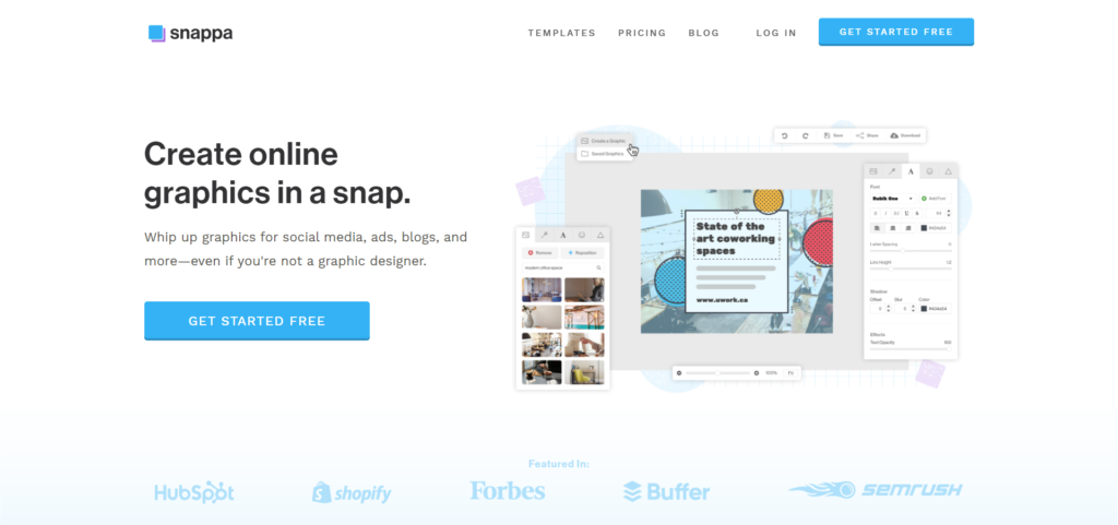 Snappa is a Canva alternative