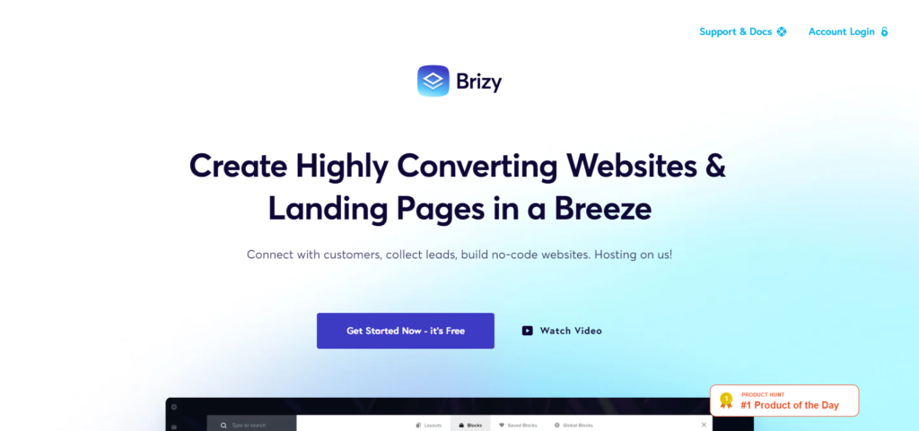 Brizy is a Unbounce alternative