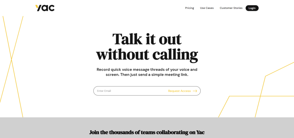 Yac is a Voxer alternative